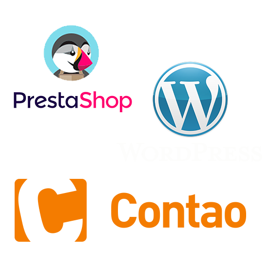 formation cms site internet wordpress contao prestashop