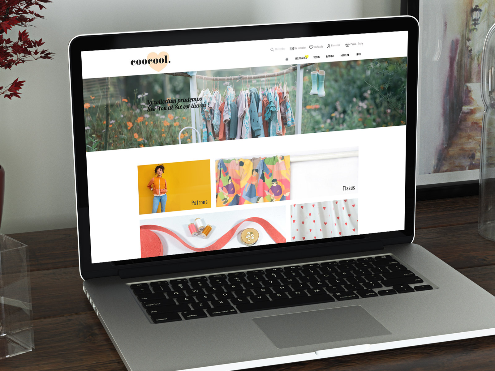 Mockup de Coocool