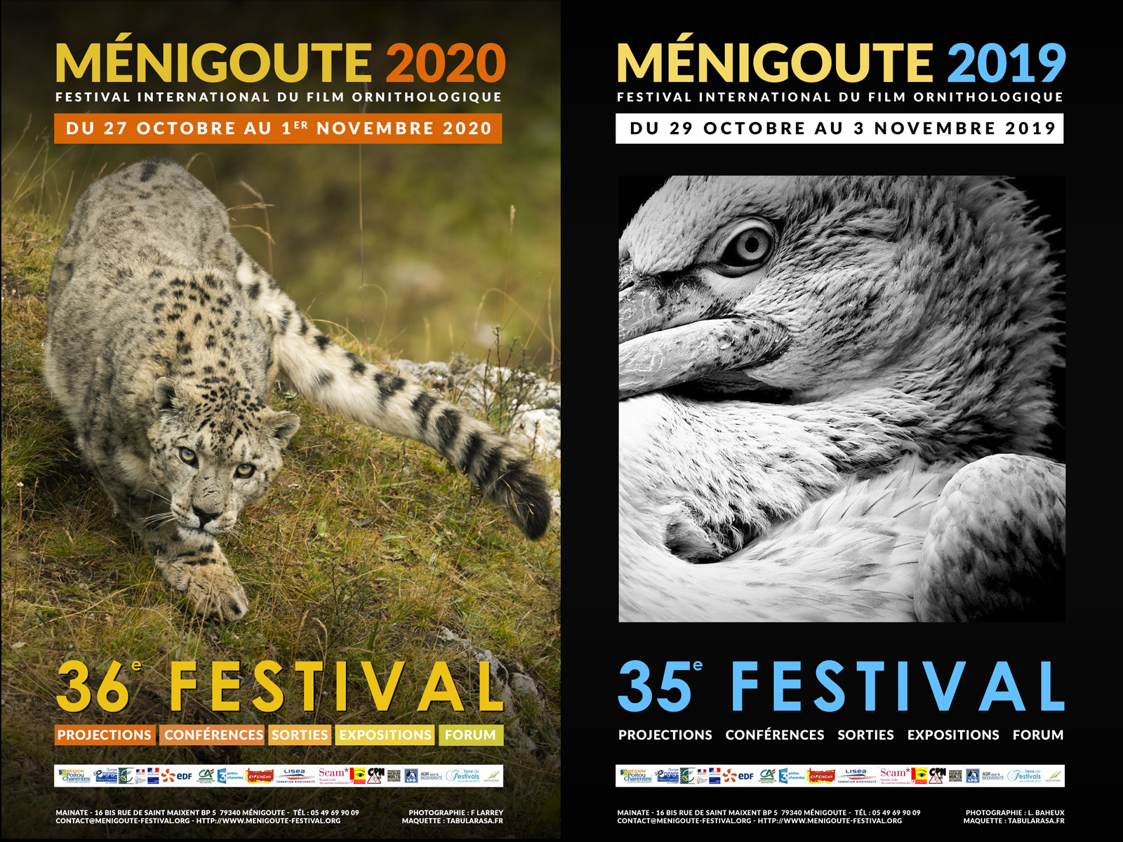 Festival de Ménigoute - Affiches et supports divers