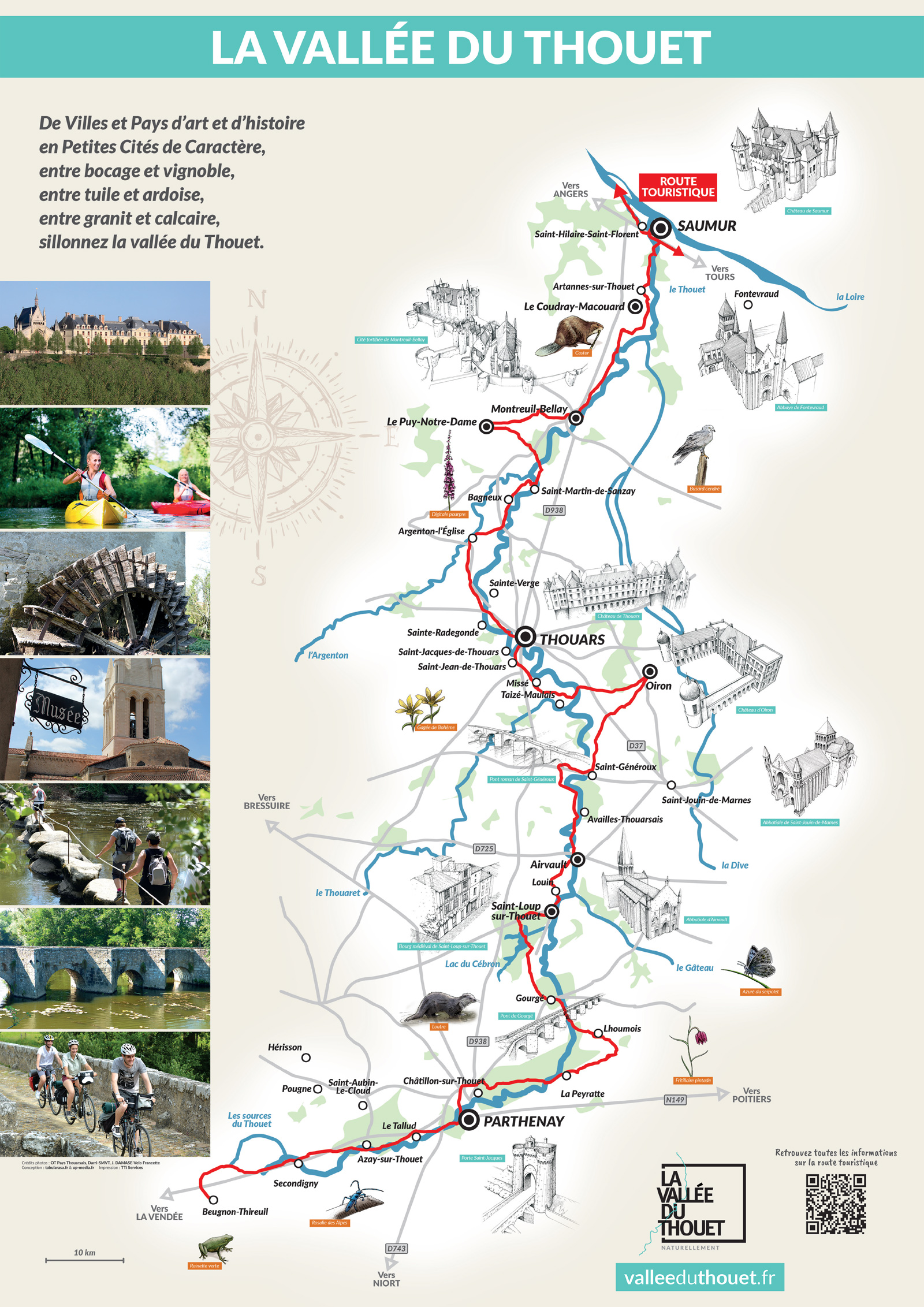 Route touristique de la vallée du Thouet